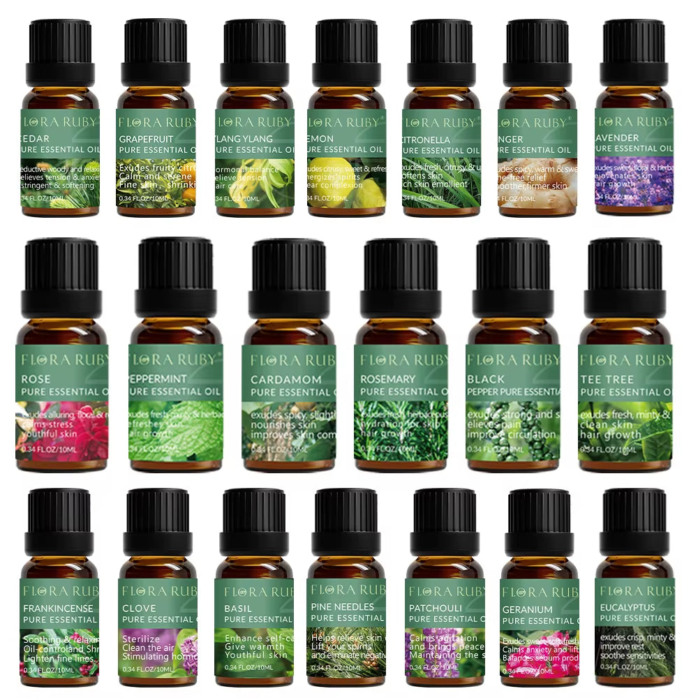 Spiritual Wellness 36-Piece Essential Oils Aromatherapy Gift Set