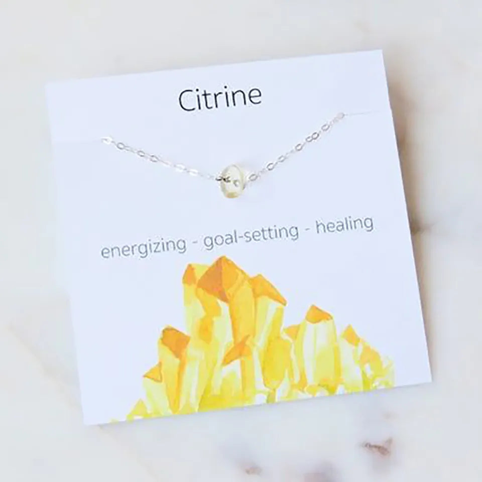 Spiritual Wellness — Elemental Stone Charms Necklace
