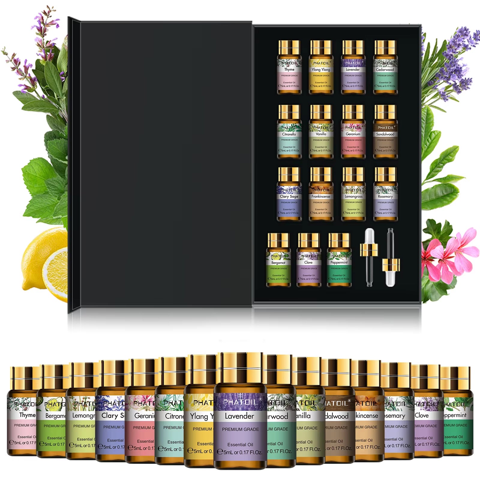 Spiritual Wellness 15-Piece Essential Oils Set