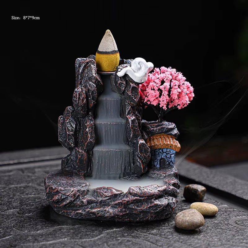 Spiritual Wellness Backflow Incense Burner