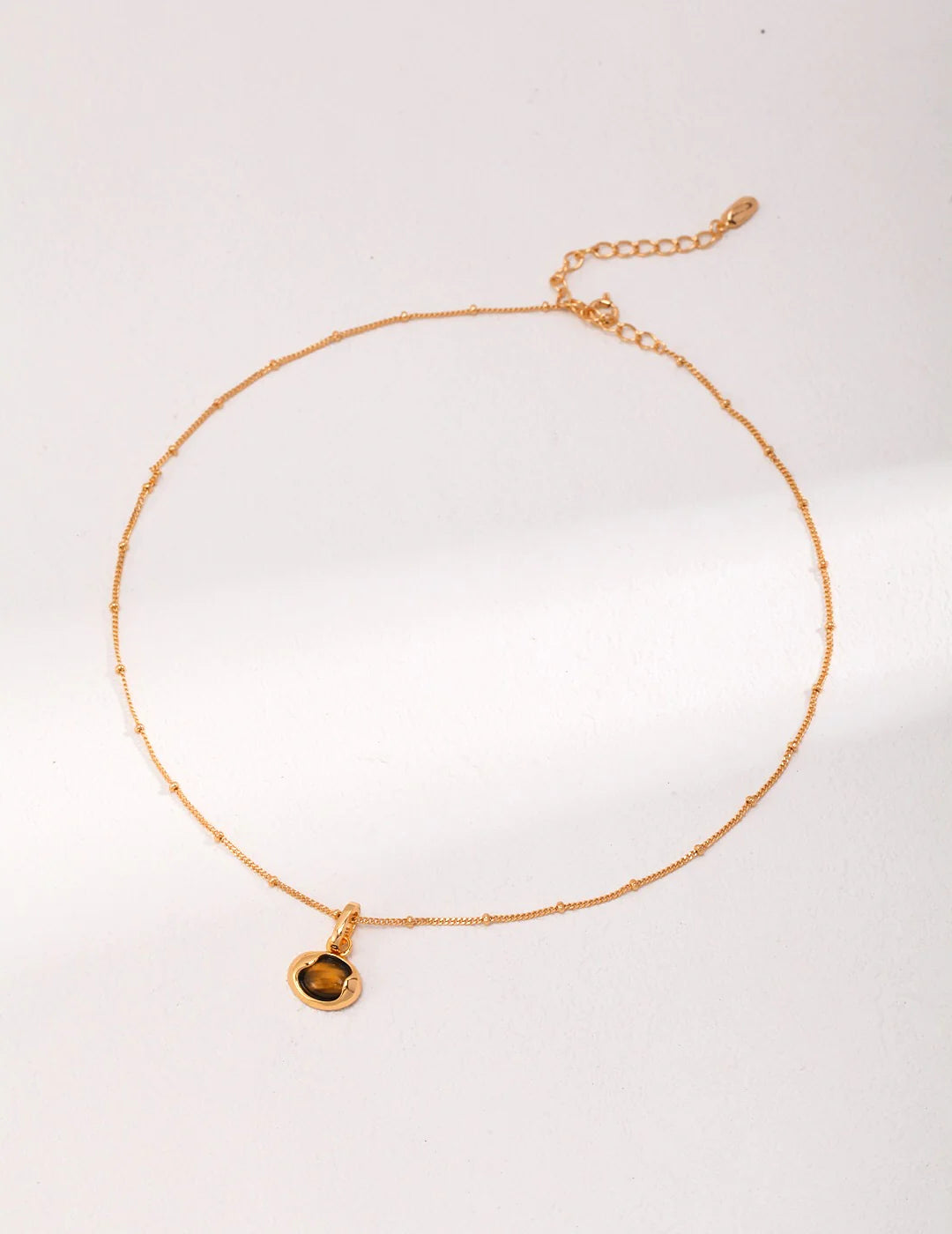 Spiritual Wellness — Tiger Eye Stone Necklace