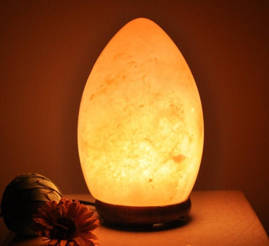 Spiritual Wellness Himalayan Pink Salt Desk Lamp