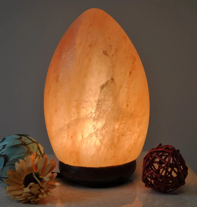 Spiritual Wellness Himalayan Pink Salt Desk Lamp