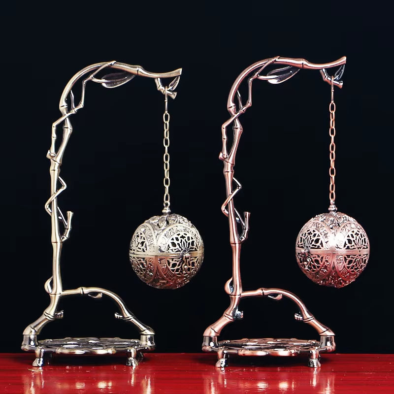 Spiritual Wellness Chinese Hanging Ball Incense Burner