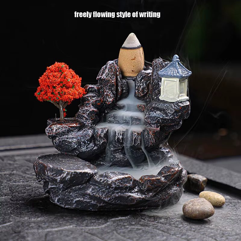 Spiritual Wellness Backflow Incense Burner