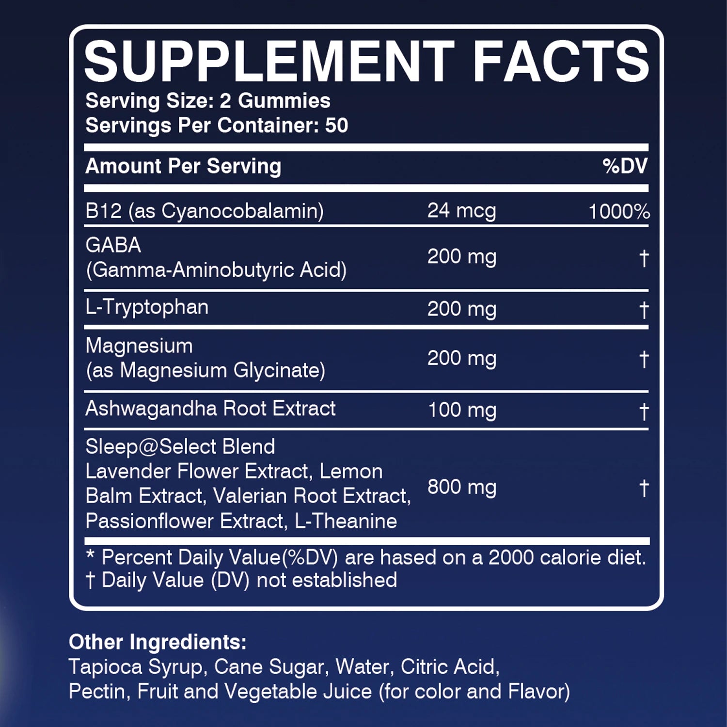 Spiritual Wellness – Sleep Gummies (Ashwagandha + GABA + Magnesium)