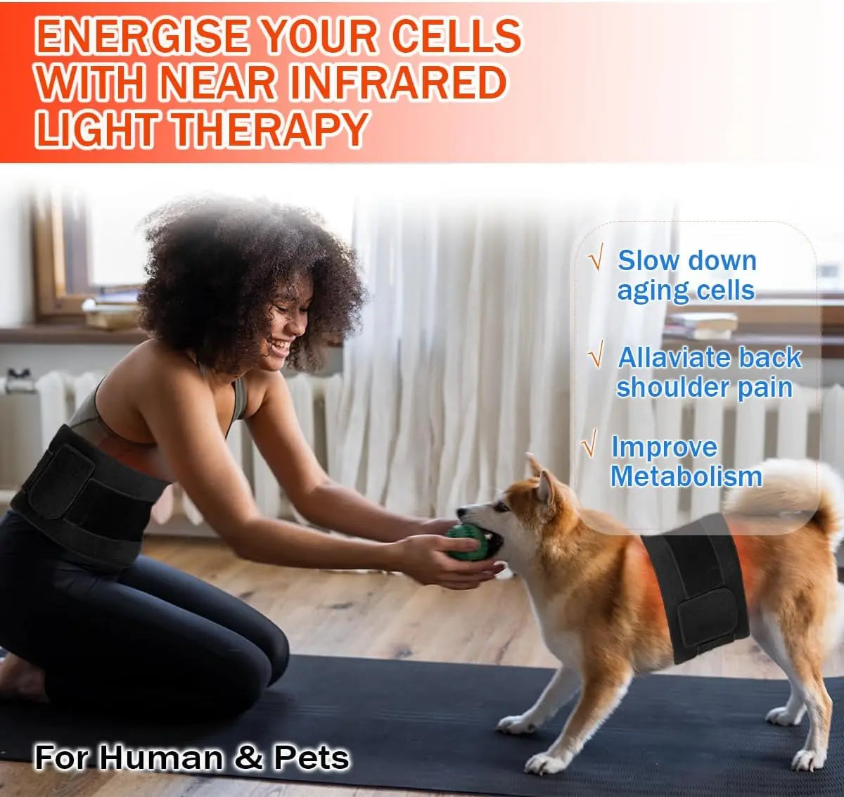 Spiritual Wellness Infrared Light Therapy Pad