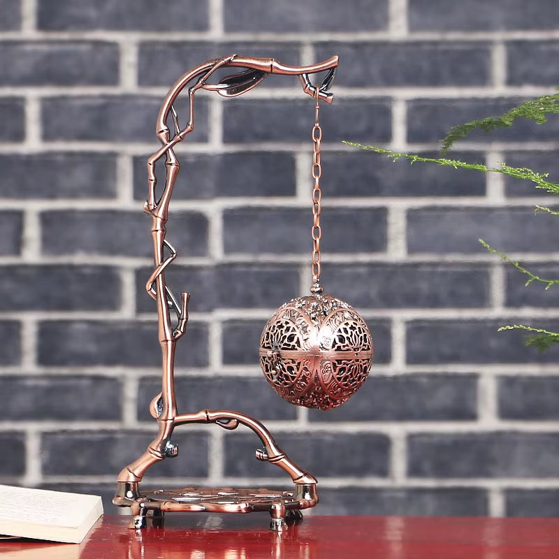 Spiritual Wellness Chinese Hanging Ball Incense Burner
