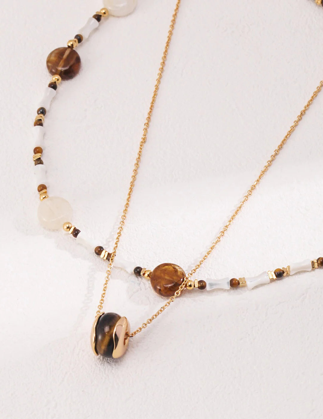 Spiritual Wellness — Oval Tiger Eye Pendant Necklace