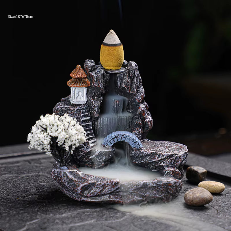 Spiritual Wellness Backflow Incense Burner