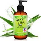 Soothing Aloe Vera Gel Made in the USA with Natural Ingredients (8 Fl Oz)