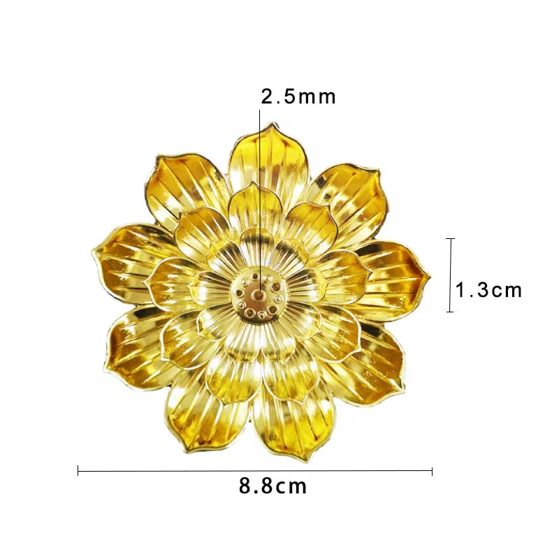 Spiritual Wellness Lotus Incense Stick Plate