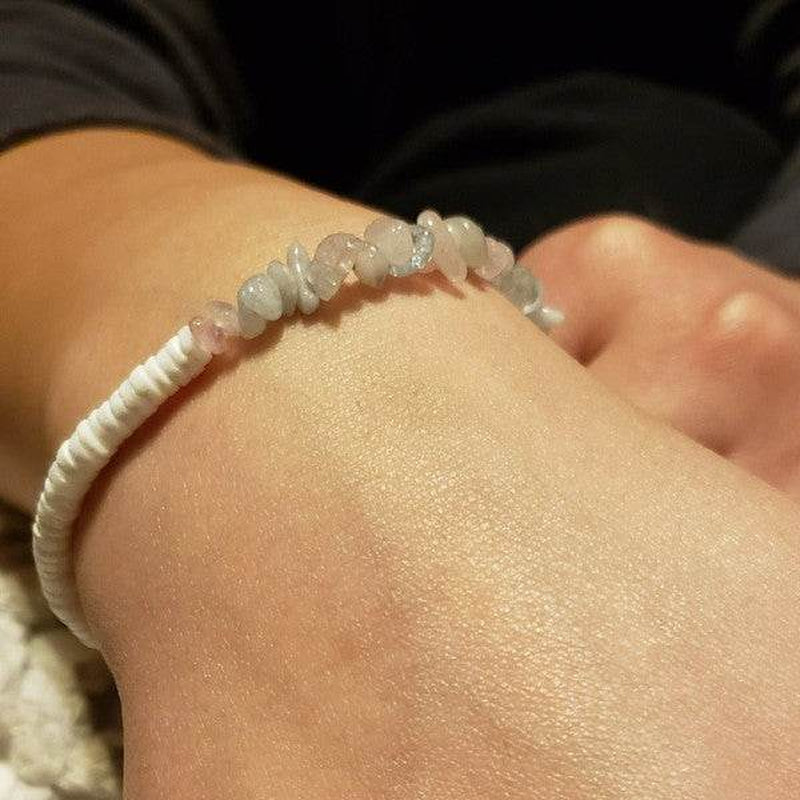 Spiritual Wellness — Morganite Bracelet (Pink)