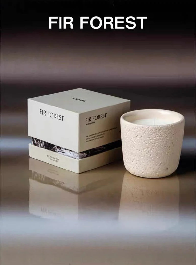 Spiritual Wellness Wood-Wick Soy Candle — Fir Forest