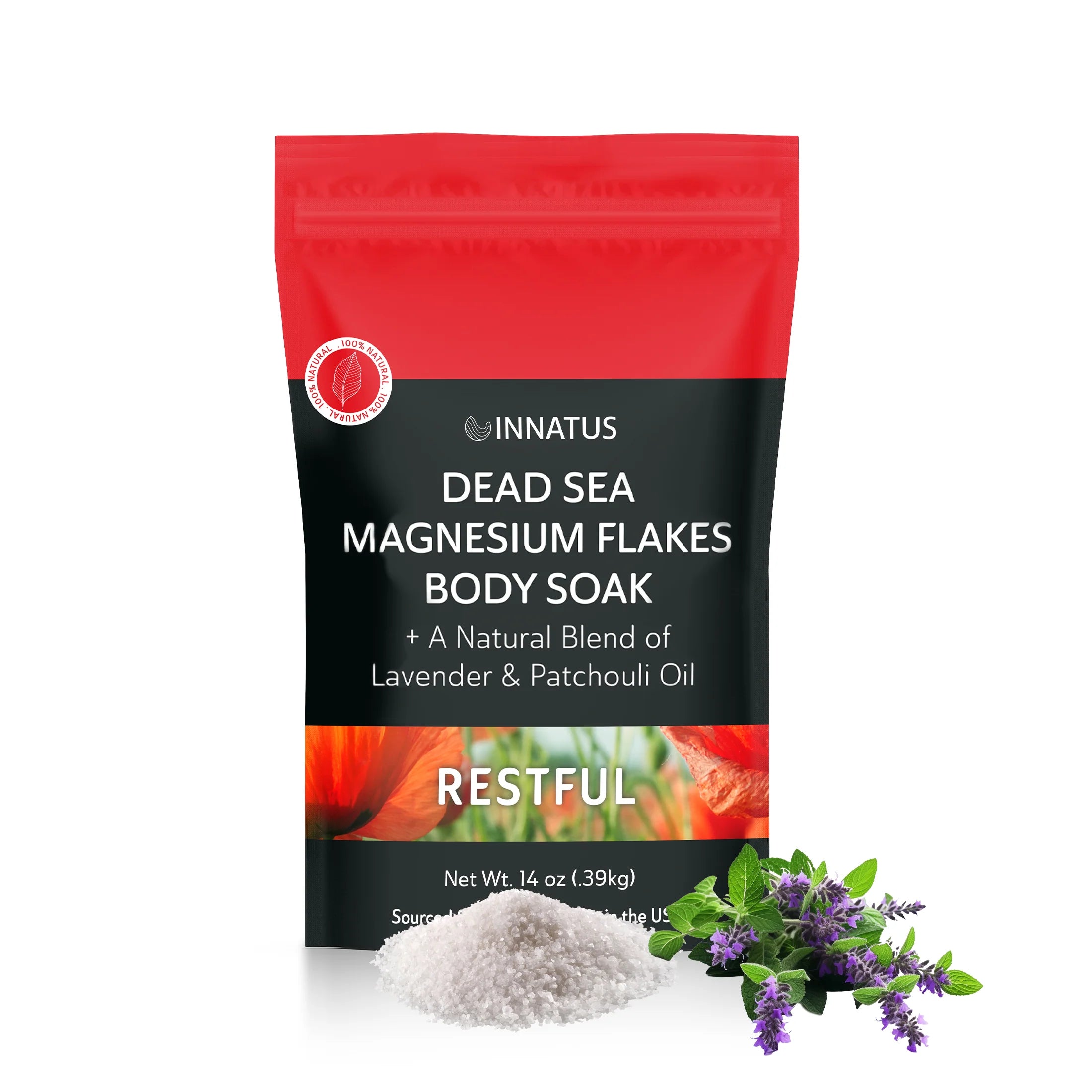 Spiritual Wellness Dead Sea Magnesium Flakes — Restful Soak