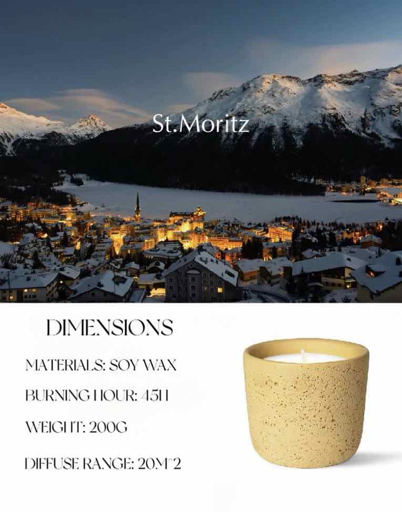 Spiritual Wellness Wood-Wick Soy Candle — St. Moritz