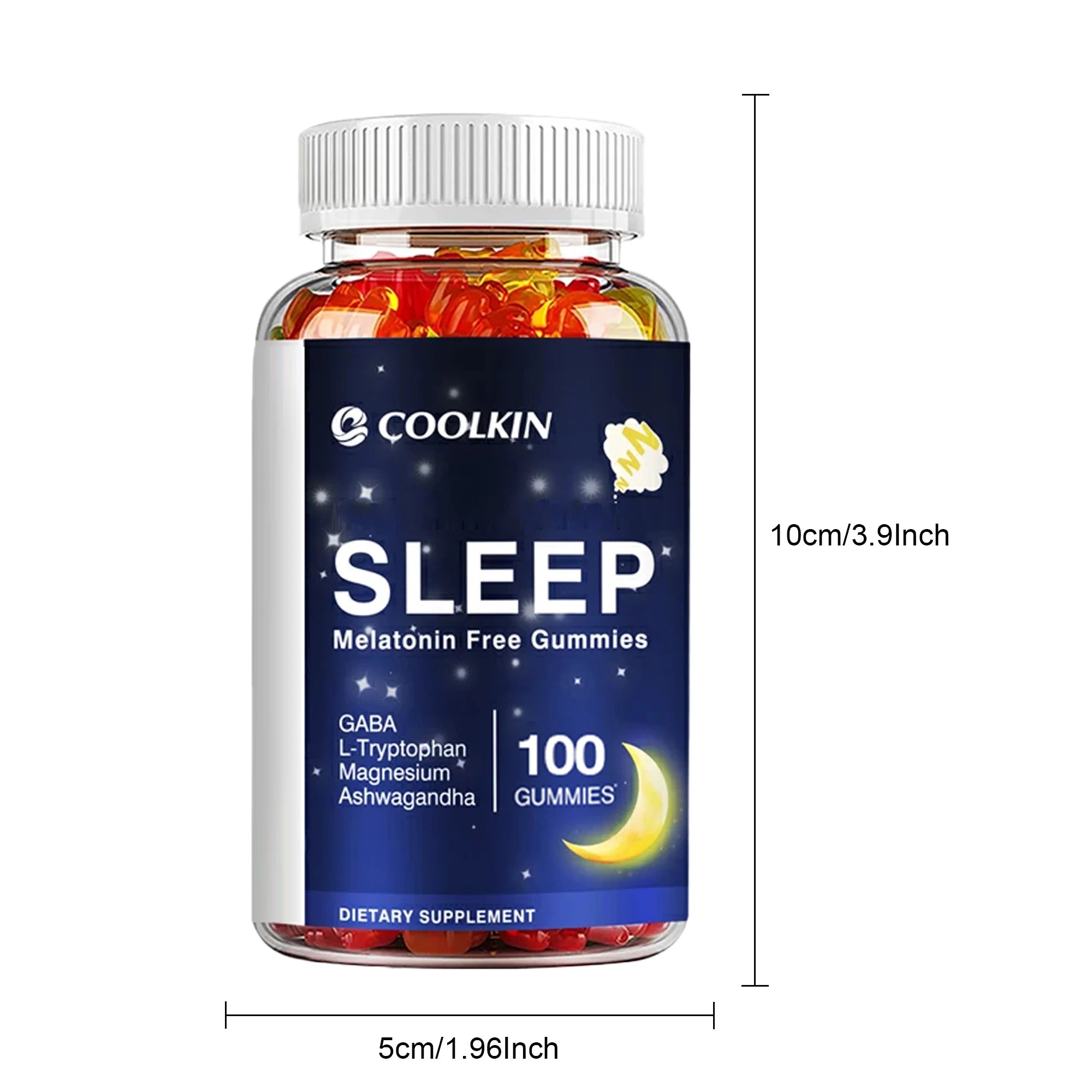 Spiritual Wellness – Sleep Gummies (Ashwagandha + GABA + Magnesium)