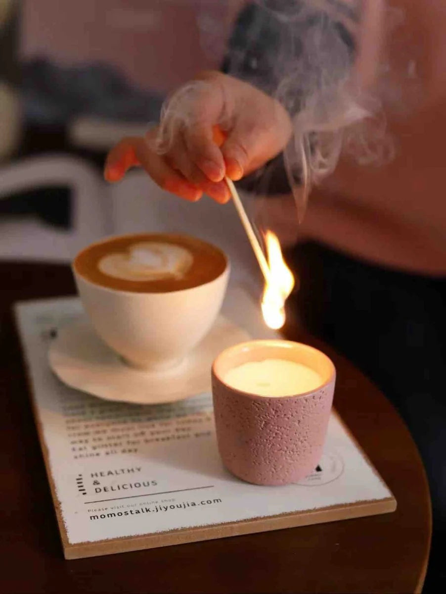 Spiritual Wellness Wood-Wick Soy Candle — Alps Pink
