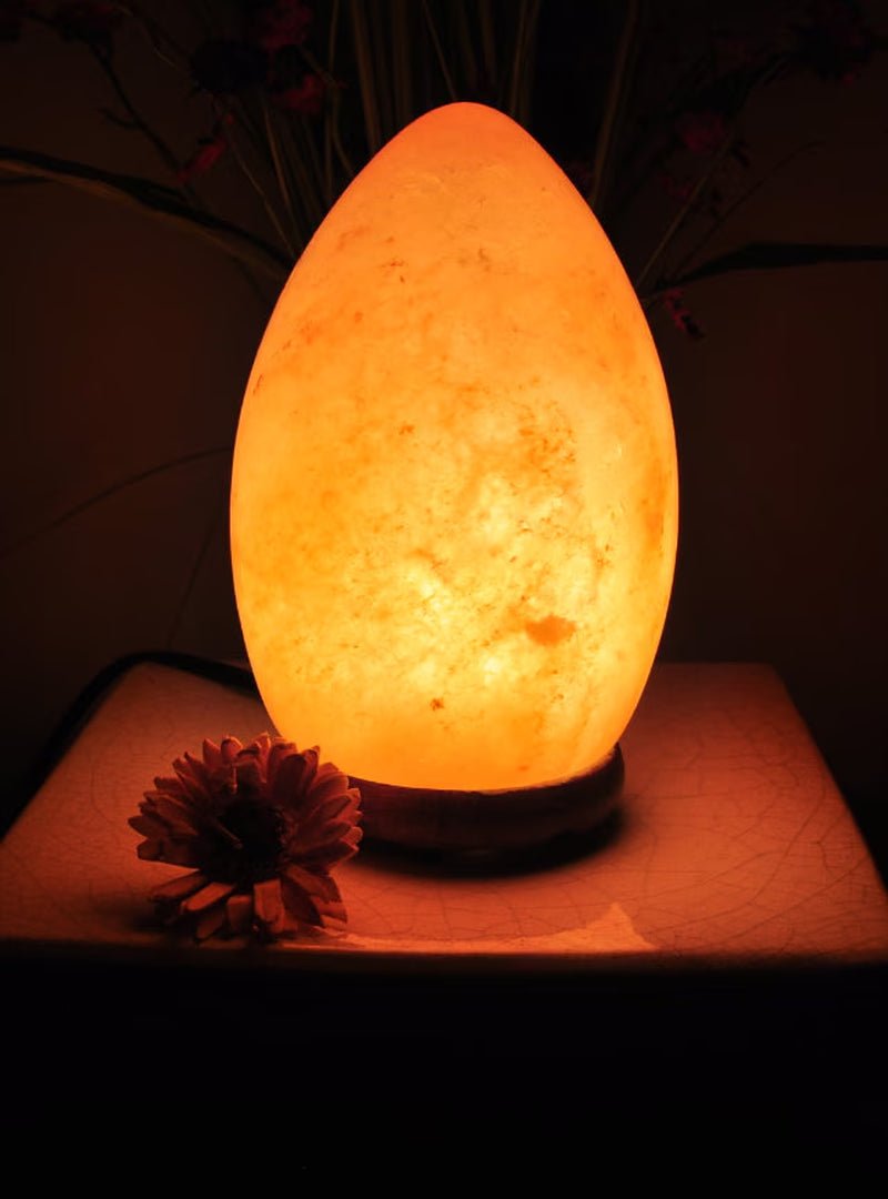 Spiritual Wellness Himalayan Pink Salt Desk Lamp