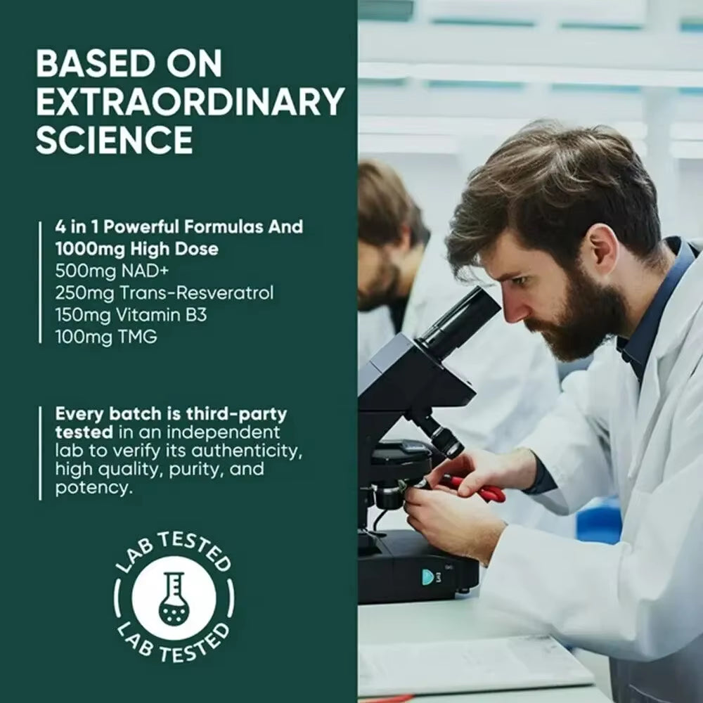 Spiritual Wellness – NAD+ with Resveratrol