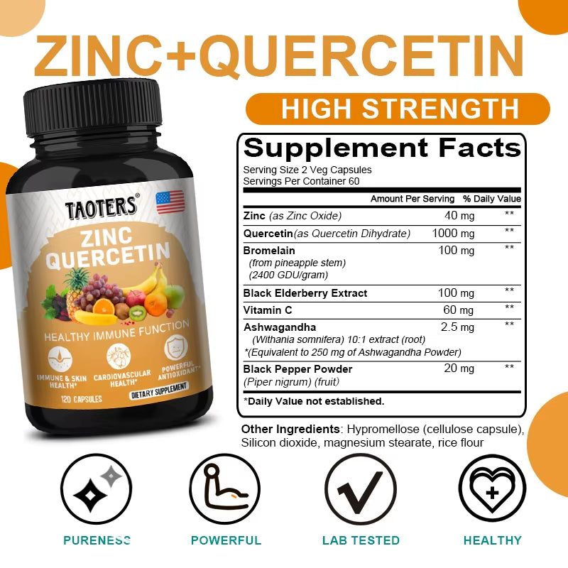 Spiritual Wellness – Quercetin with Zinc
