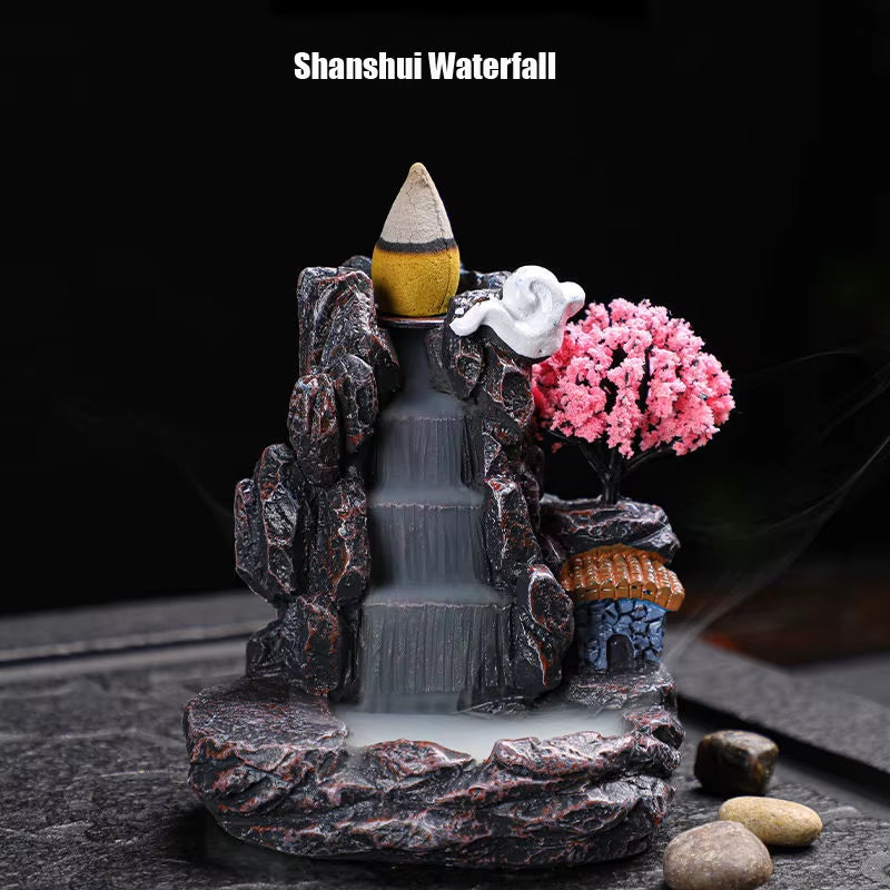 Spiritual Wellness Backflow Incense Burner