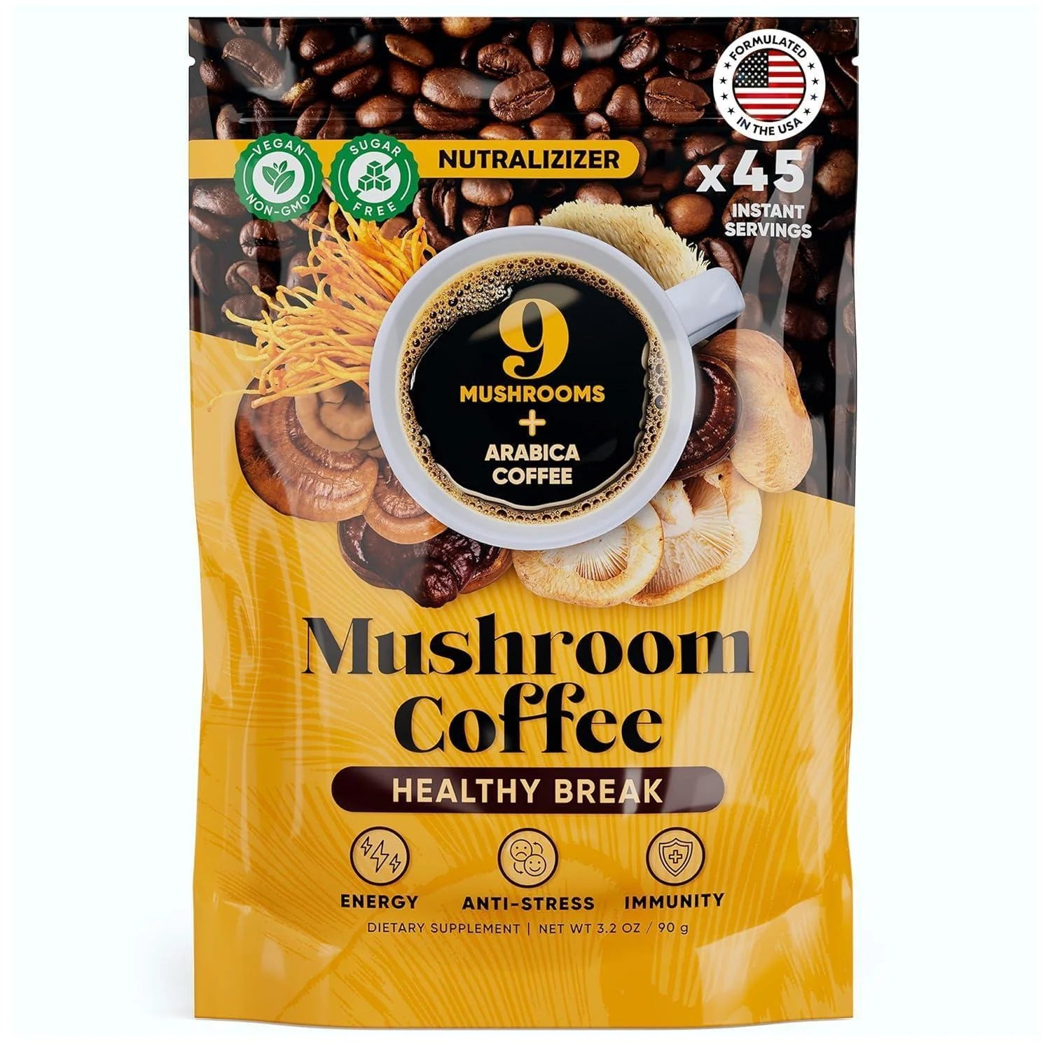 Spiritual Wellness Adaptogenic Mushroom Coffee