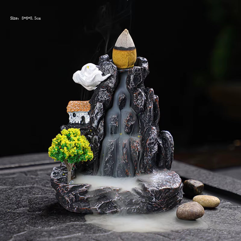 Spiritual Wellness Backflow Incense Burner