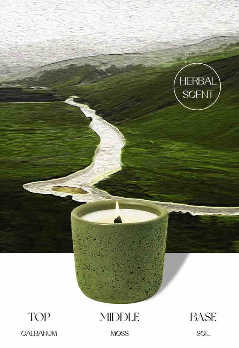 Spiritual Wellness Wood-Wick Soy Candle — Iceland Tundra