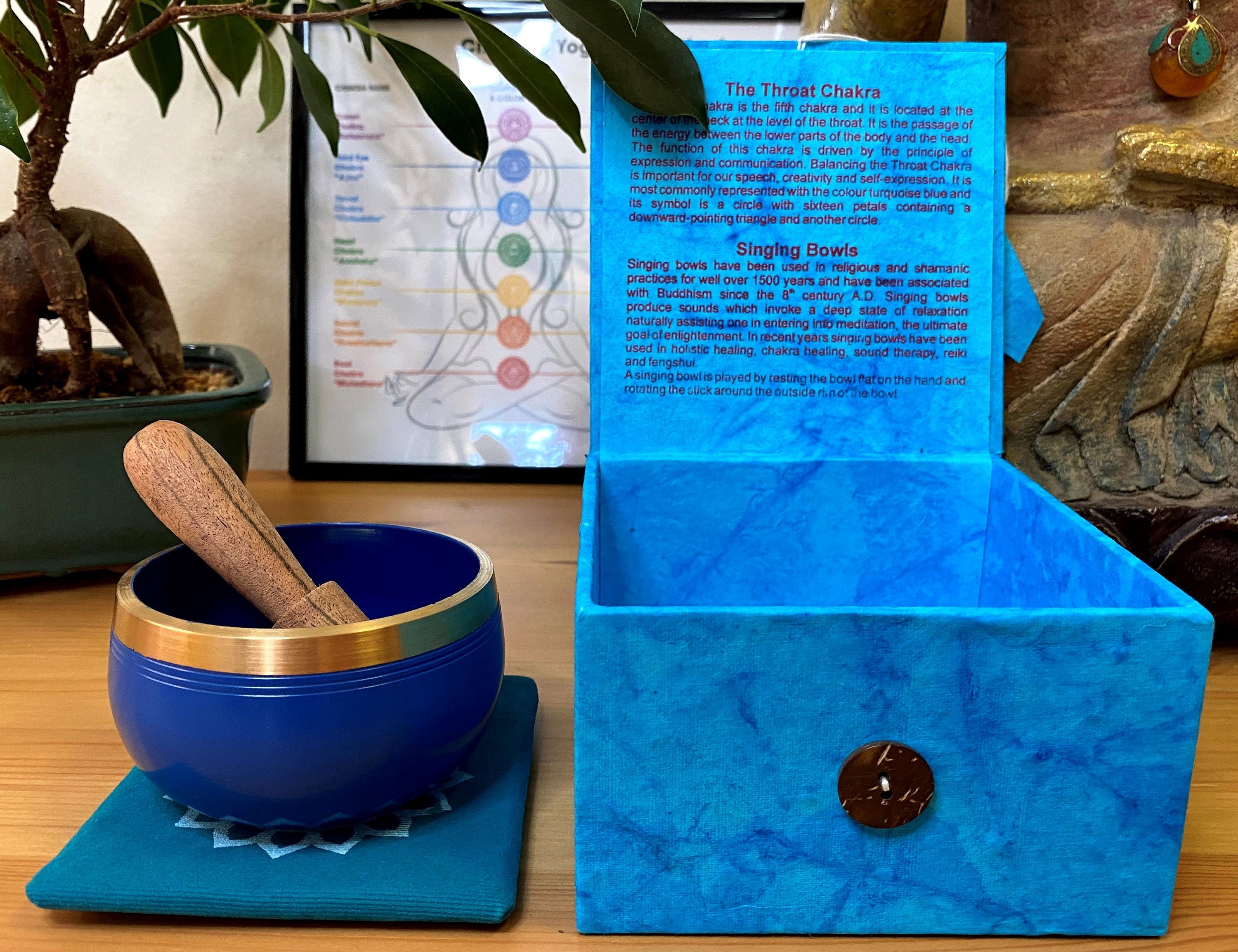 Spiritual Wellness Chakra Singing Bowls Set or Single Chakra