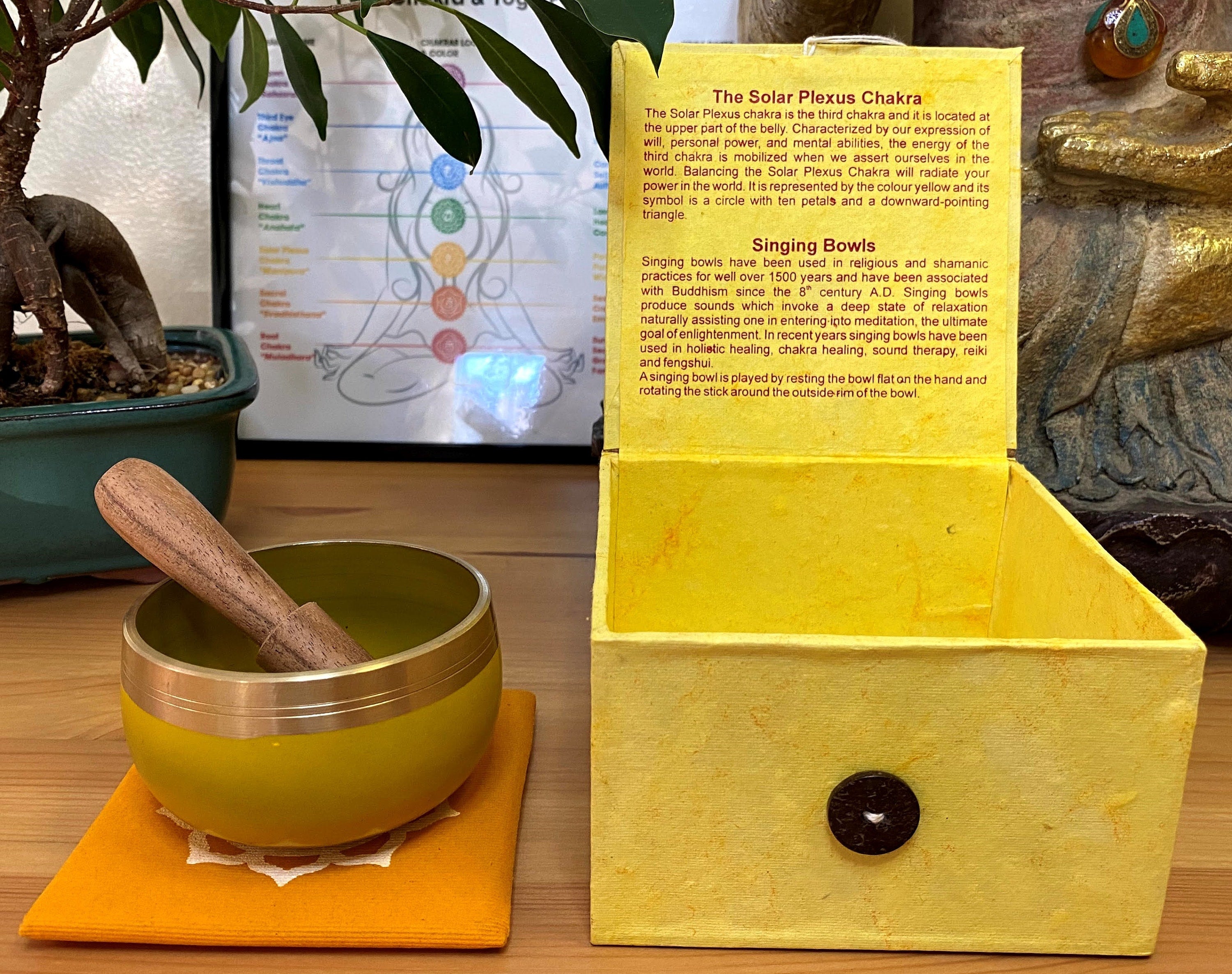 Spiritual Wellness Chakra Singing Bowls Set or Single Chakra