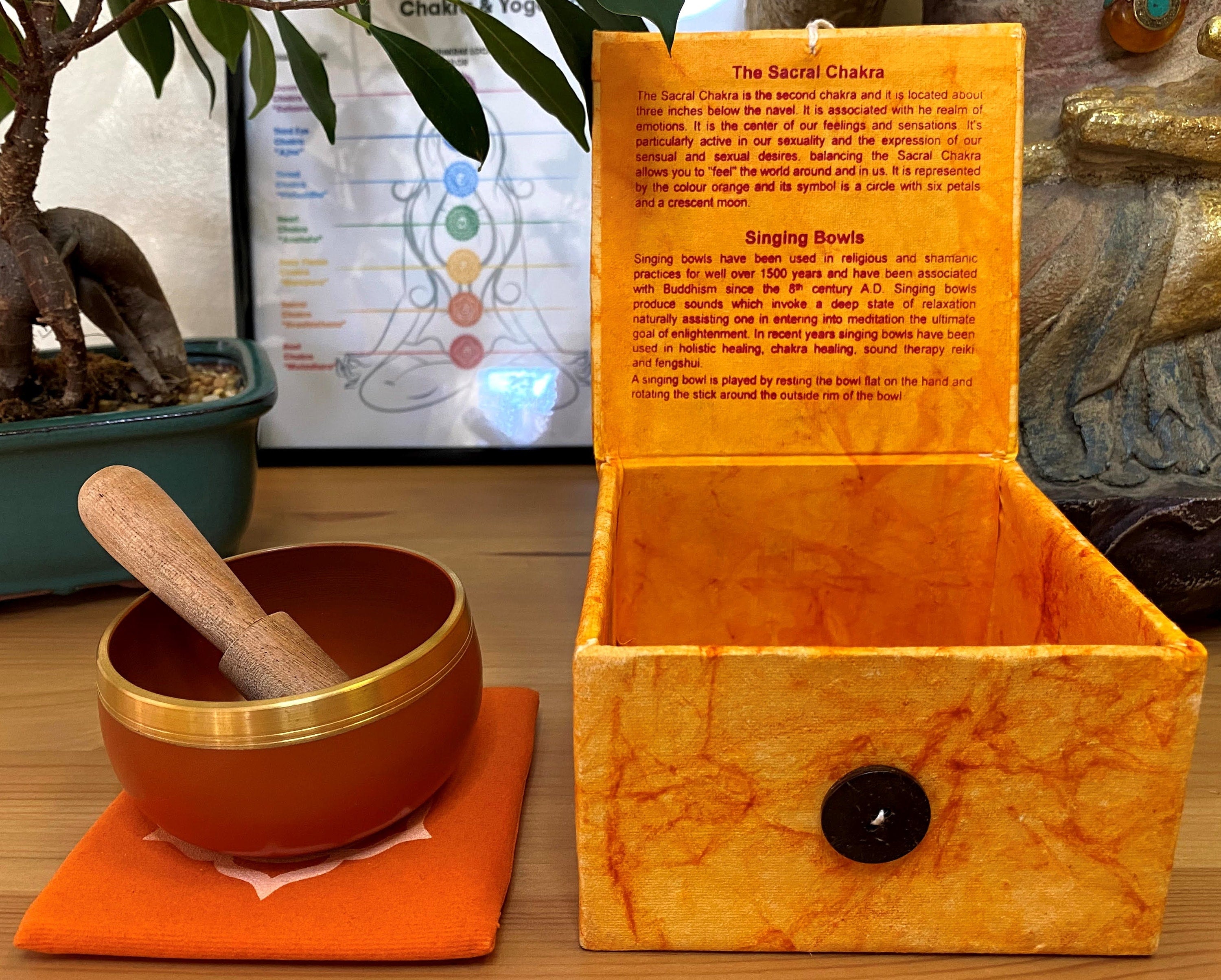 Spiritual Wellness Chakra Singing Bowls Set or Single Chakra