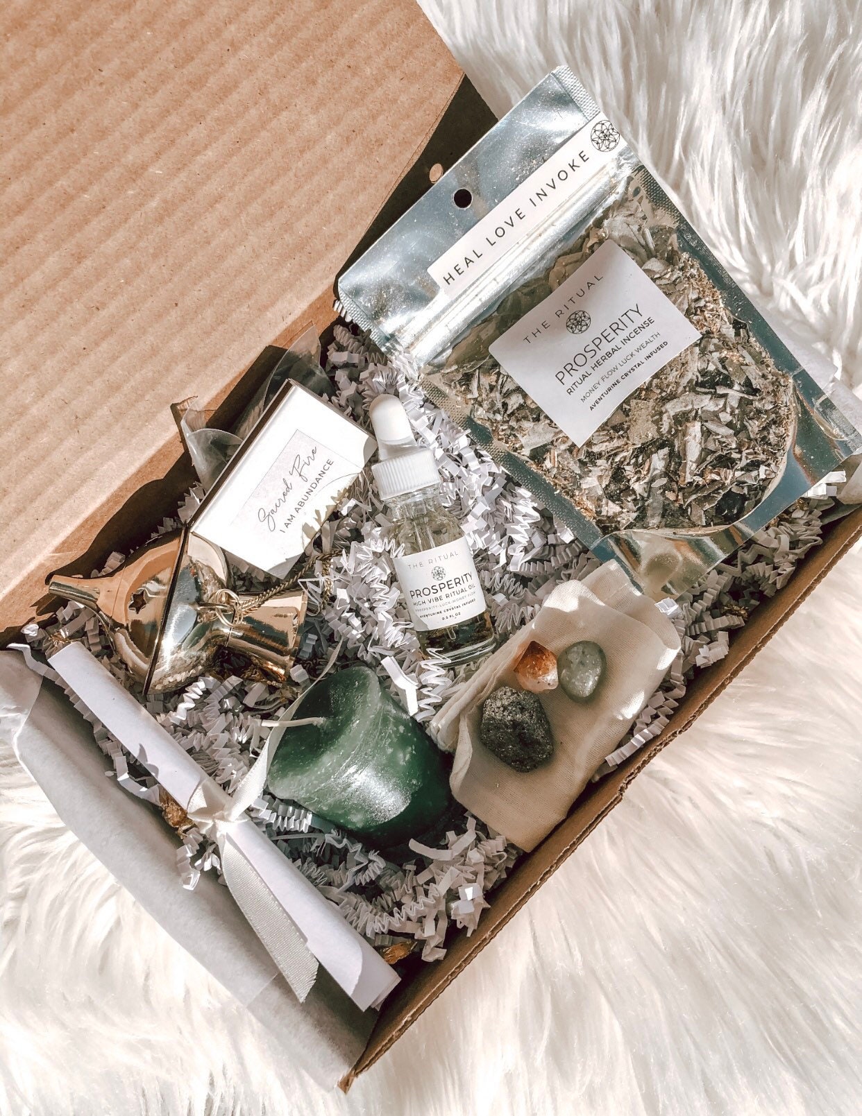 Spiritual Wellness Prosperity Ritual Kit | Money Manifestation