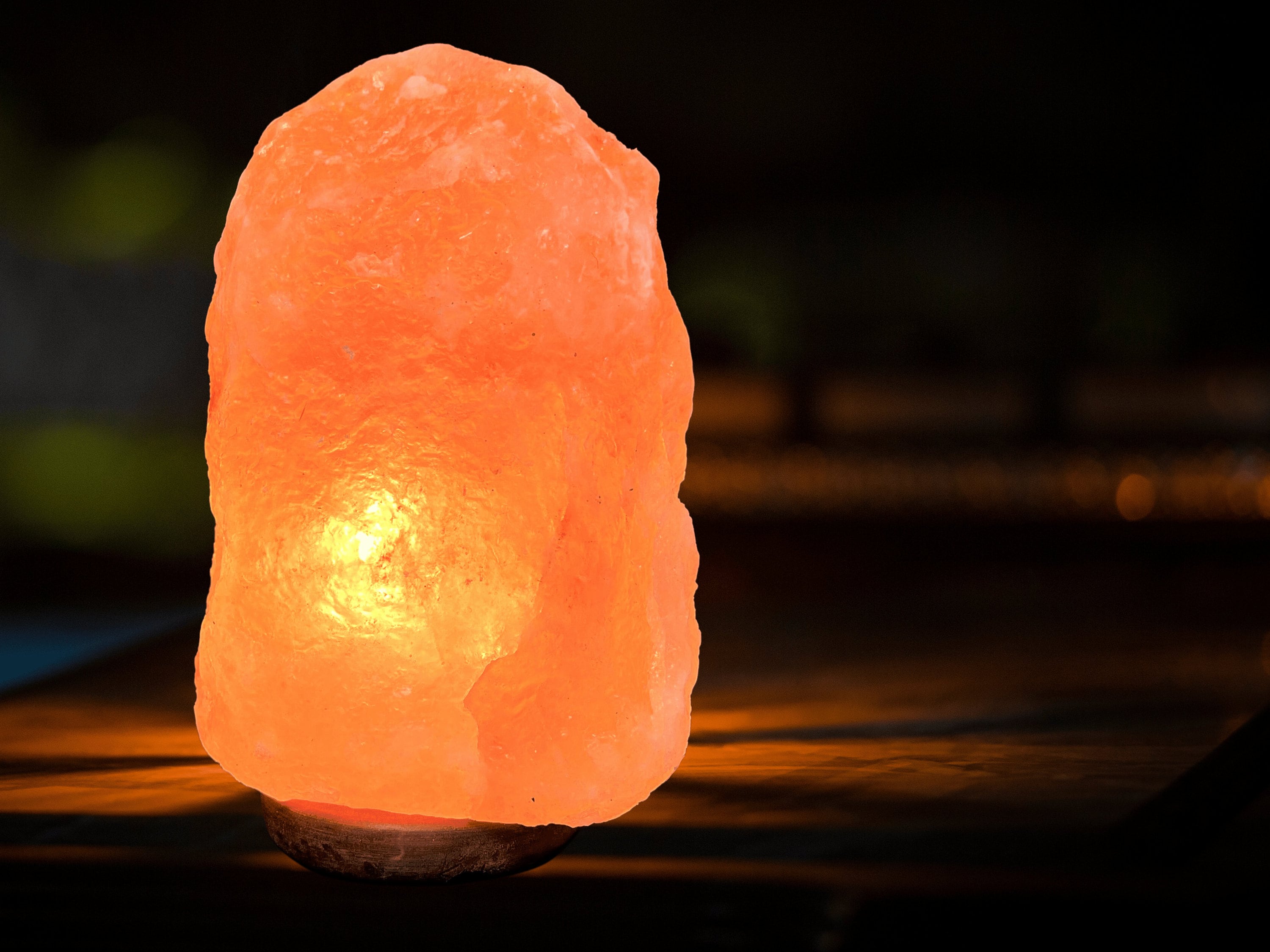 Spiritual Wellness Large Himalayan Salt Lamp (8")