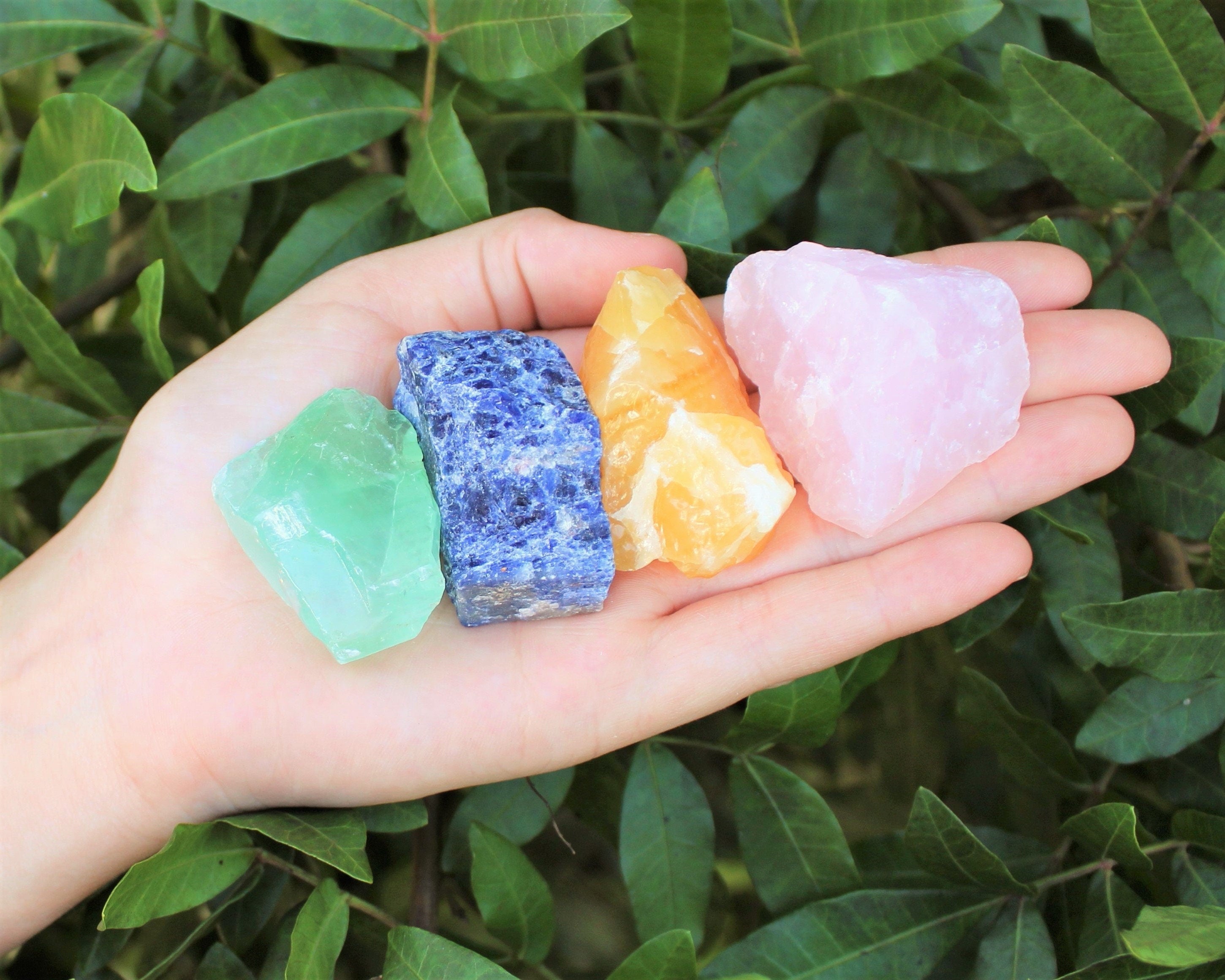 Spiritual Wellness Crystal Healing & Cleansing Kit — 15 pcs Box Set