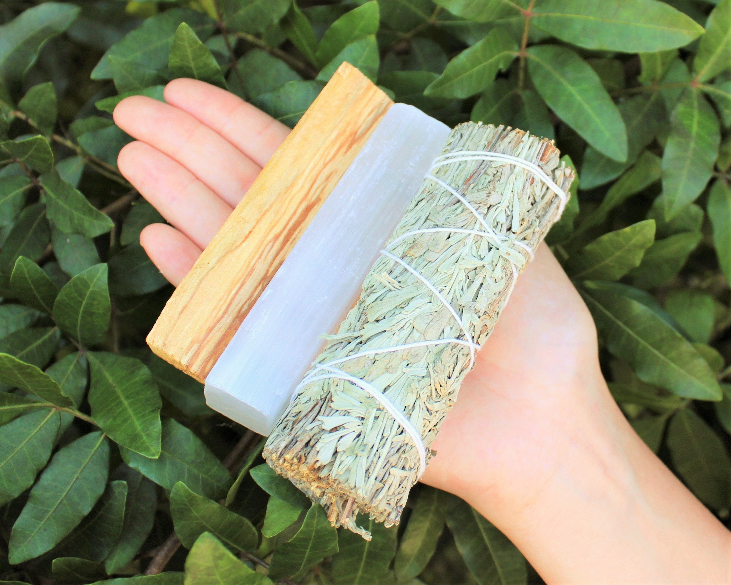 Spiritual Wellness Crystal Healing & Cleansing Kit — 15 pcs Box Set