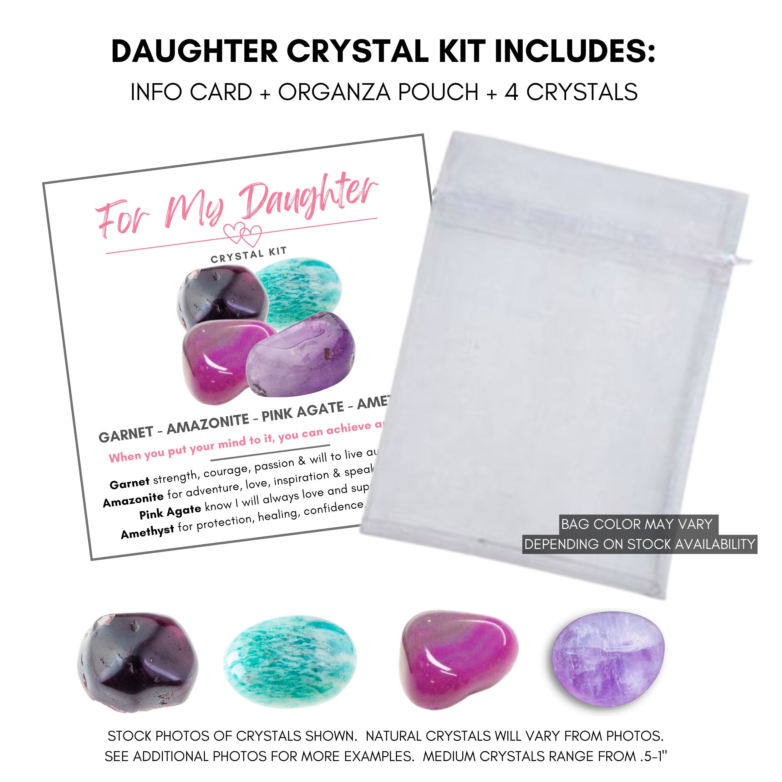 Spiritual Wellness “Crystals For My Daughter” Set